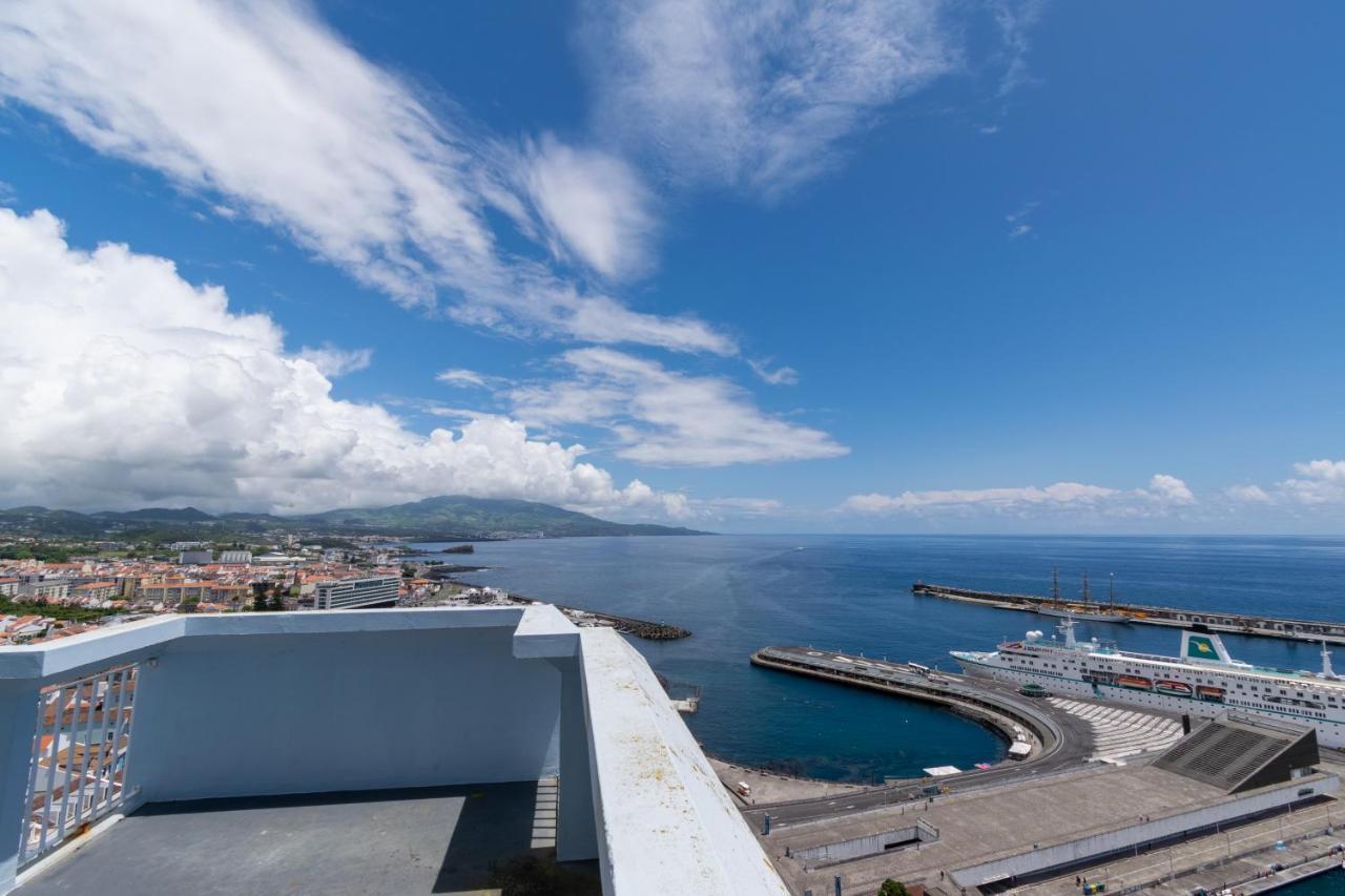 Atlantic Penthouse - City, Montain & Ocean - Free Parking Πόντα Ντελγκάντα Εξωτερικό φωτογραφία