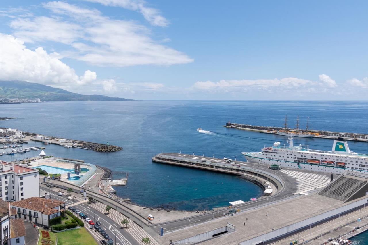 Atlantic Penthouse - City, Montain & Ocean - Free Parking Πόντα Ντελγκάντα Εξωτερικό φωτογραφία